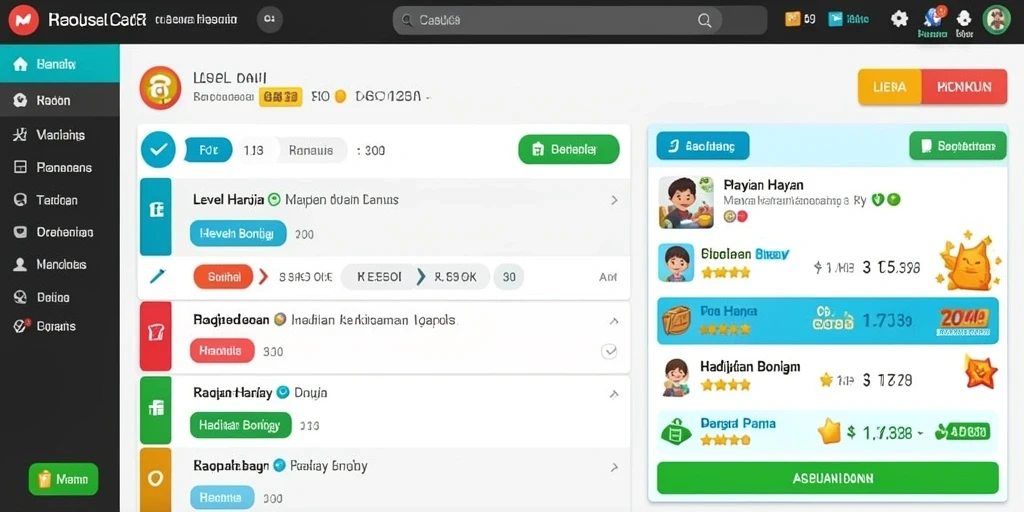 Tampilan awal aplikasi dengan desain menarik.