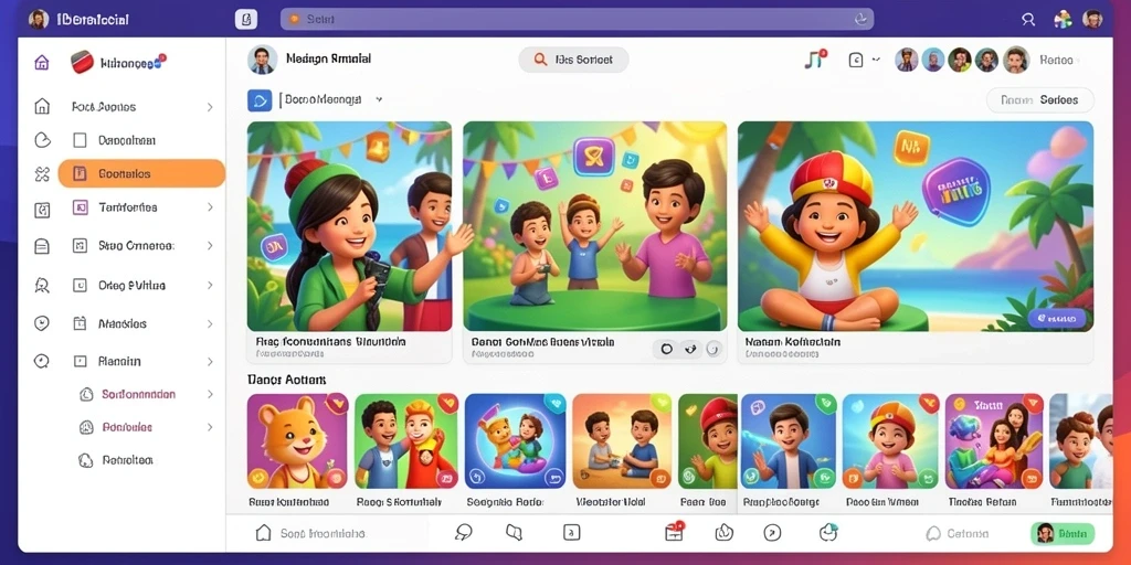 Tampilan awal aplikasi 9ZK yang menarik.