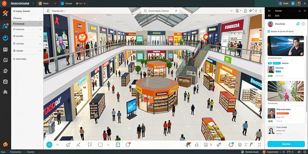 Tampilan utama aplikasi dengan desain modern.