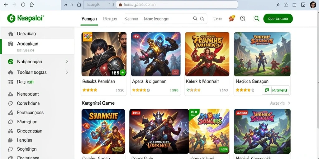 Tampilan antarmuka yang modern dan responsif.