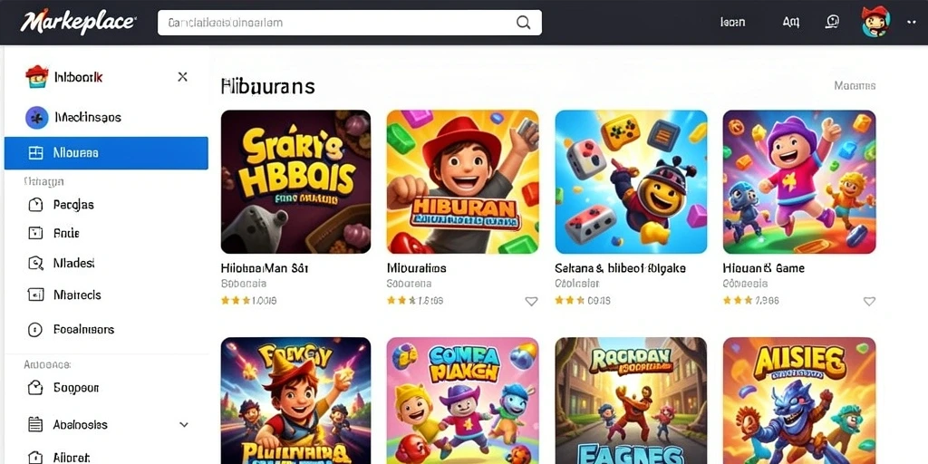 Tampilan antarmuka yang menarik dan modern.