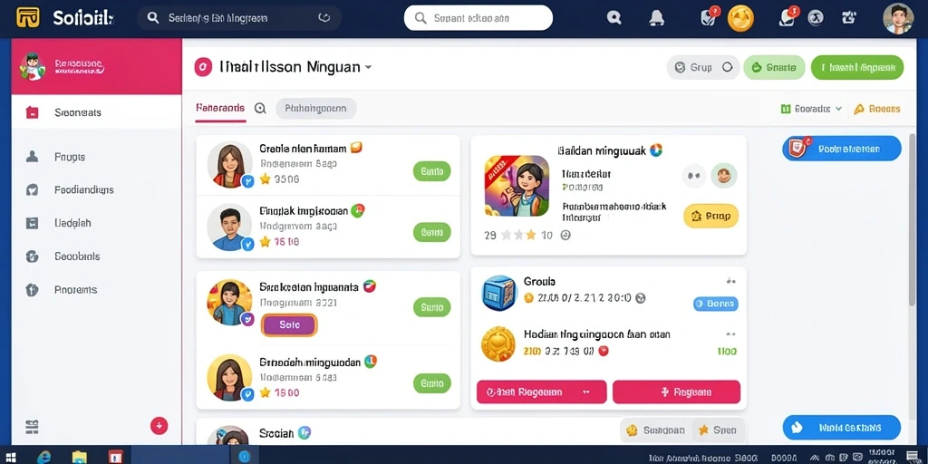 Tampilan utama aplikasi MIKOTOTO yang menarik dan user-friendly.