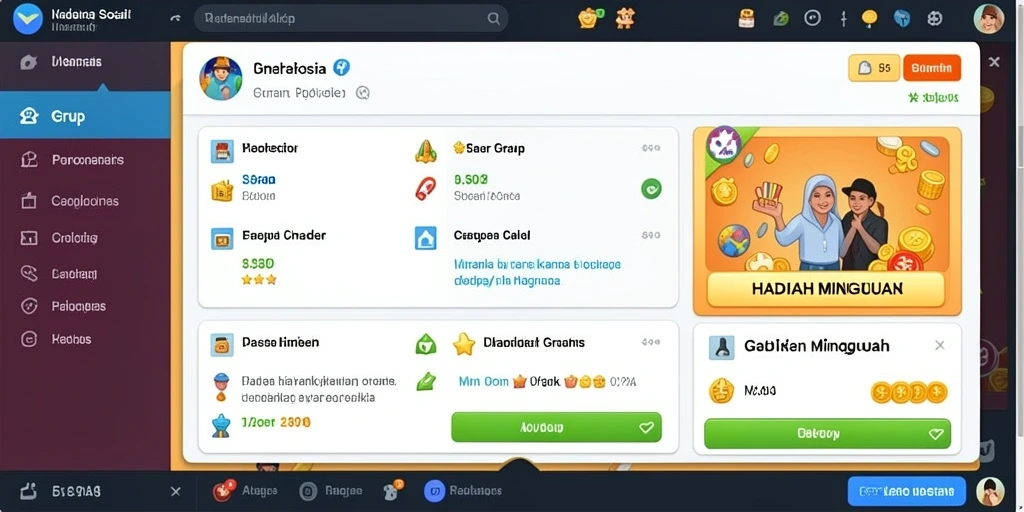 Screenshot tampilan awal aplikasi RPVIP4 yang menarik.
